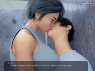 Concupiscent teacher seduces her student and gets a big peter inside her tight ass l My sexiest gameplay moments l Milfy City l Part &num;33